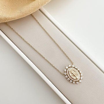 Gargantilha Prata N Sra Graças Cravejada D 45cm 2mm Moissanite