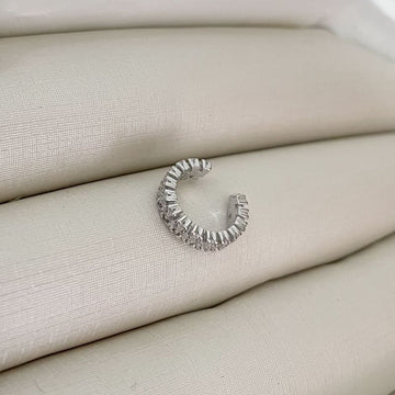 Piercing Prata Cravejado 1mm
