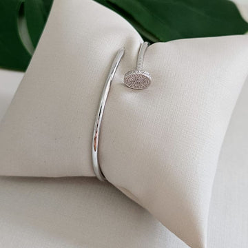 Bracelete Prata Prego