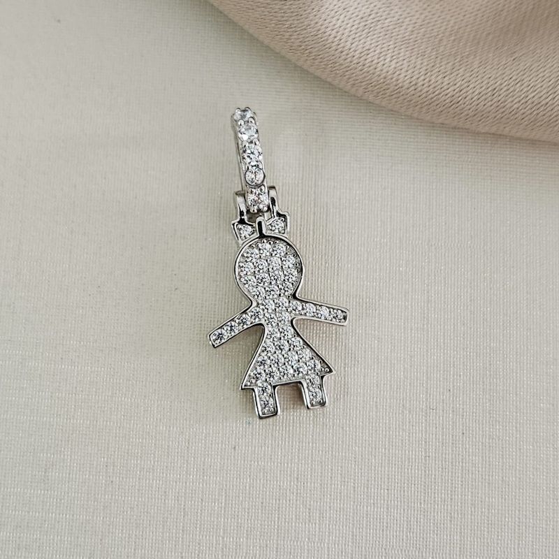 Pingente Prata Menina