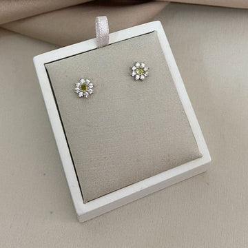 Brinco Prata Flor