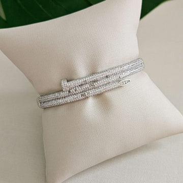 Bracelete Prata Prego