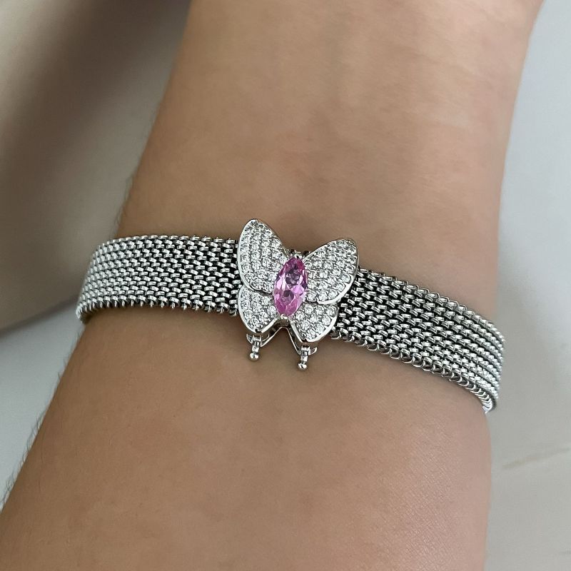 Pingente Prata Pulseira Urso Borb