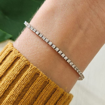 Pulseira Prata Riviera