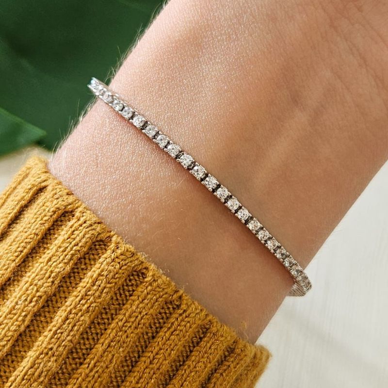 Pulseira Prata Riviera