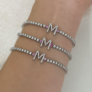Pulseira Prata Riviera M