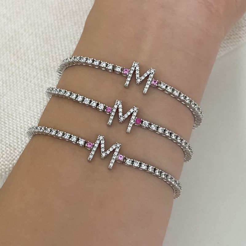 Pulseira Prata Riviera M