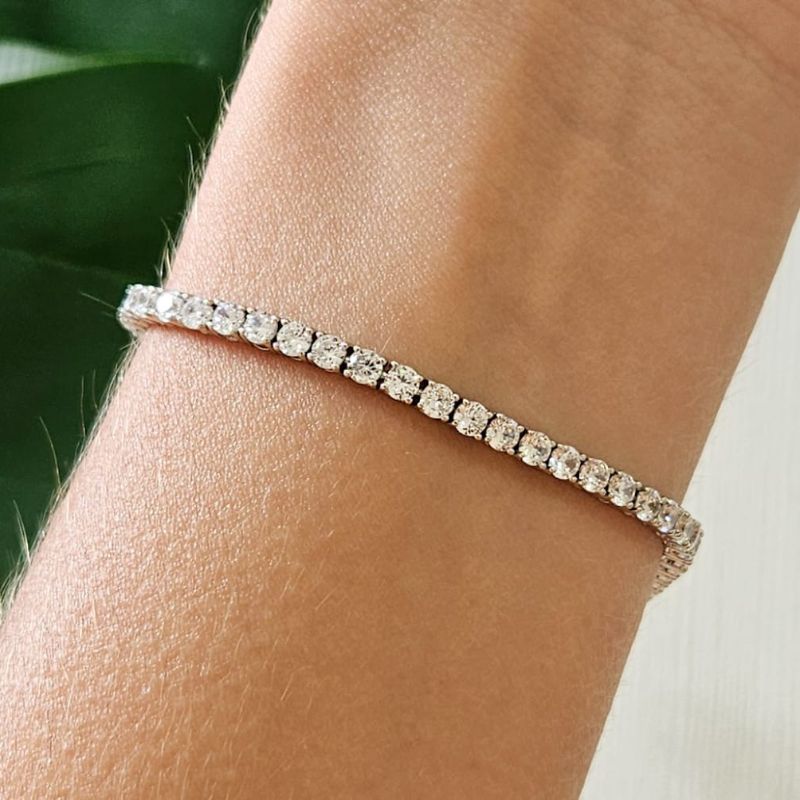 Pulseira Prata Riviera