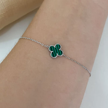 Pulseira Prata Virginia Verde