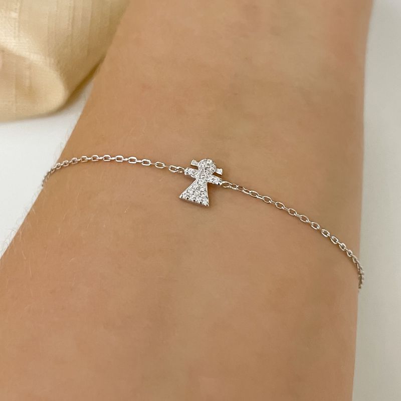 Pulseira Prata Menina