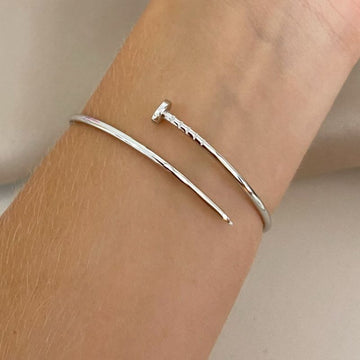 Bracelete Prata Prego R