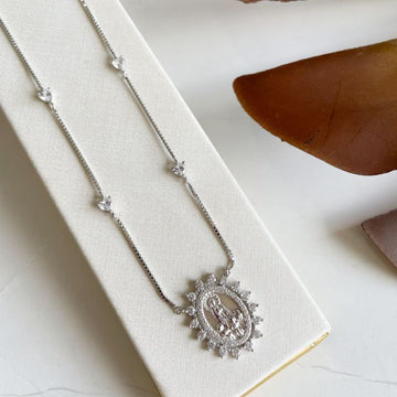 Gargantilha Prata N Senhora de Fatima