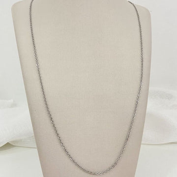Corrente Prata Cartier 70cm