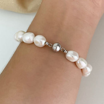 Pulseira Prata Perola