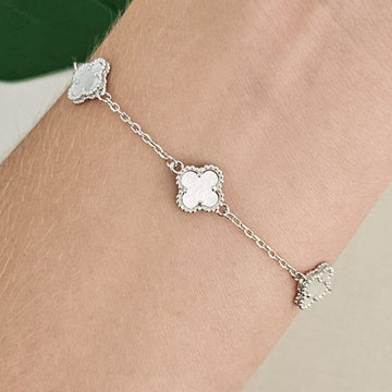 Pulseira Prata Virginia Branco 6f