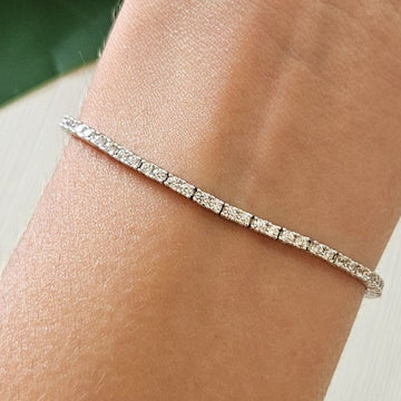 Pulseira Prata Riviera