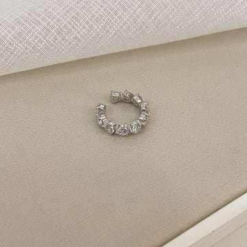 Piercing Prata em Pedras 3mm