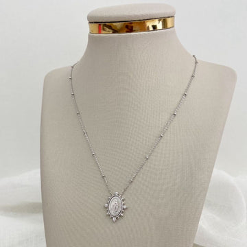 Gargantilha Prata N Sr. das Graças 45cm 1mm