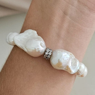 Pulseira Prata Perola