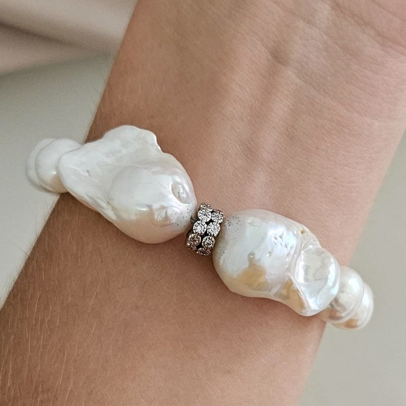 Pulseira Prata Perola