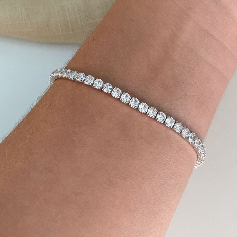 Pulseira Prata Riviera