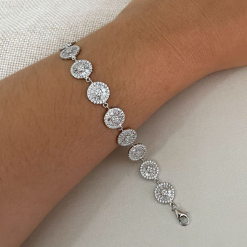 Pulseira Prata Pizza