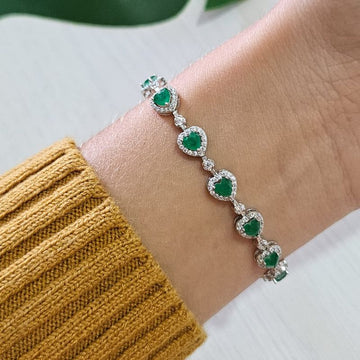 Pulseira Prata 17cm